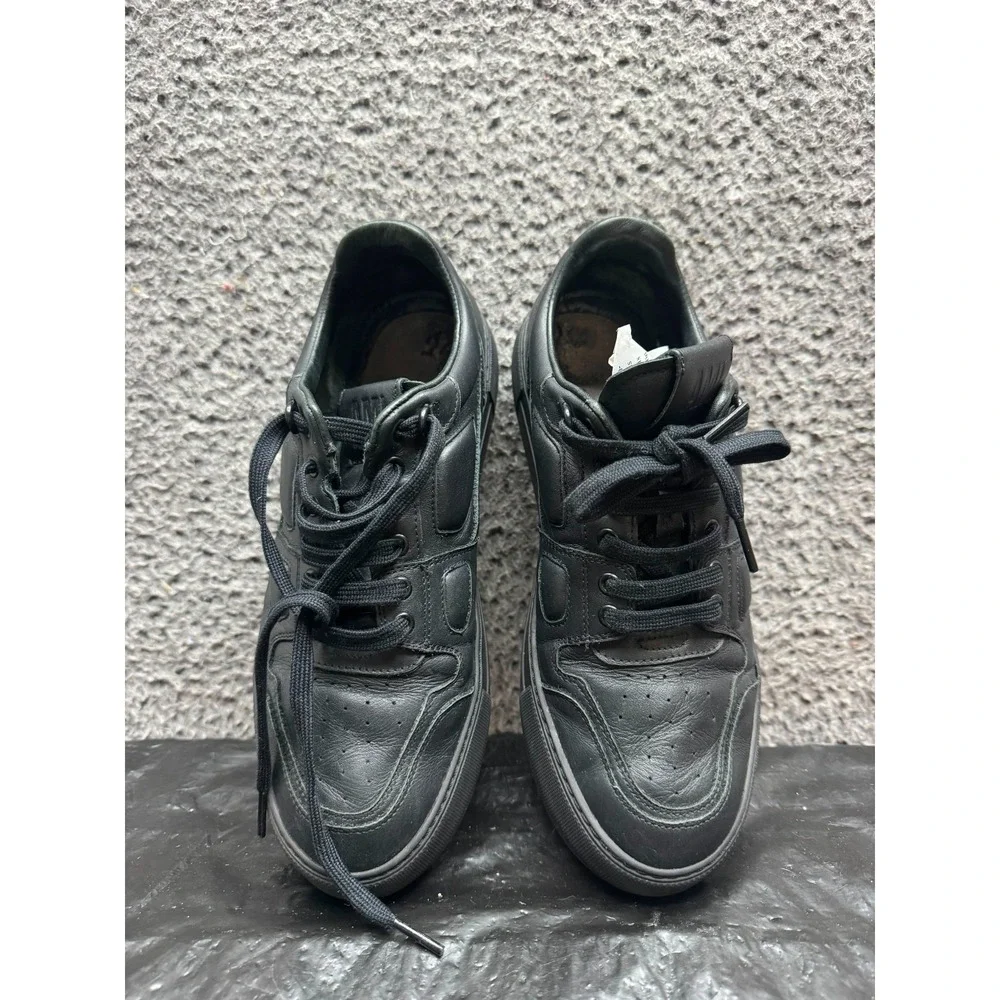AMI Alexandre Mattiussi Ami De Cœur Low-Top Sneakers Black Womens Size 40 EU